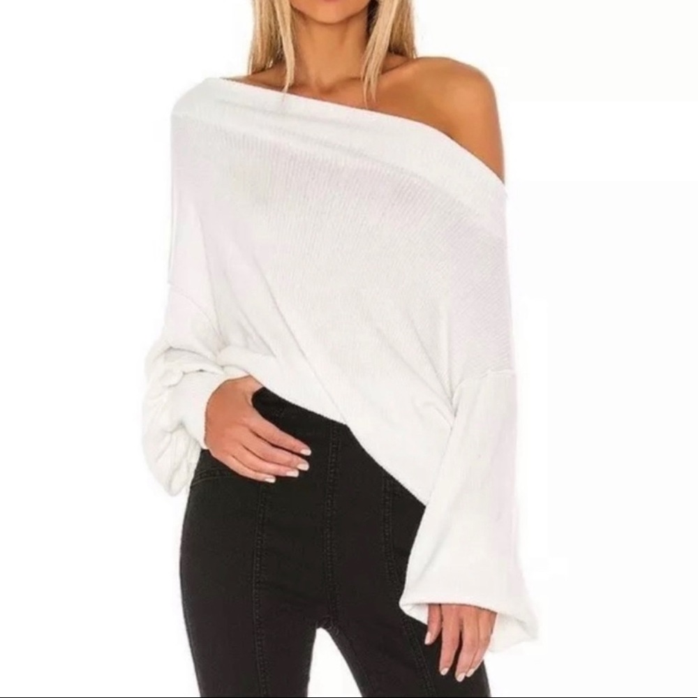Free People Women's Main Squeeze Hacci Pullover
